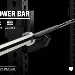Rogue Fitness Rogue 45LB Ohio Power Bar - Black Zinc