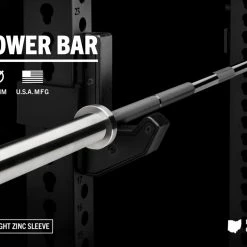 Rogue Fitness Rogue 20KG Ohio Power Bar - Black Zinc